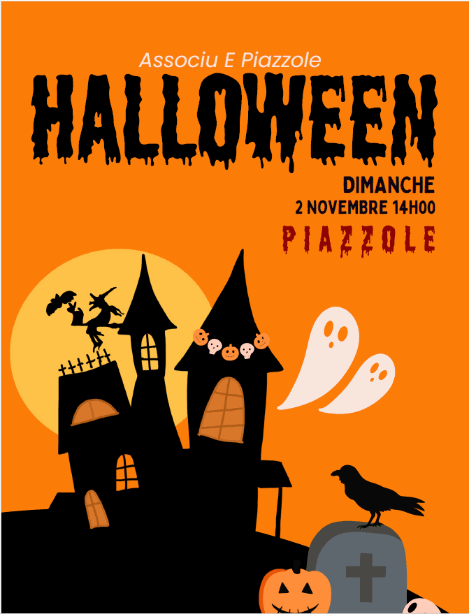 Après-midi Halloween à Piazzole