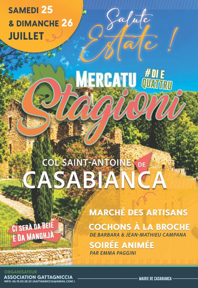 Marché des artisans - Mercatu di e Quattru Stagioni