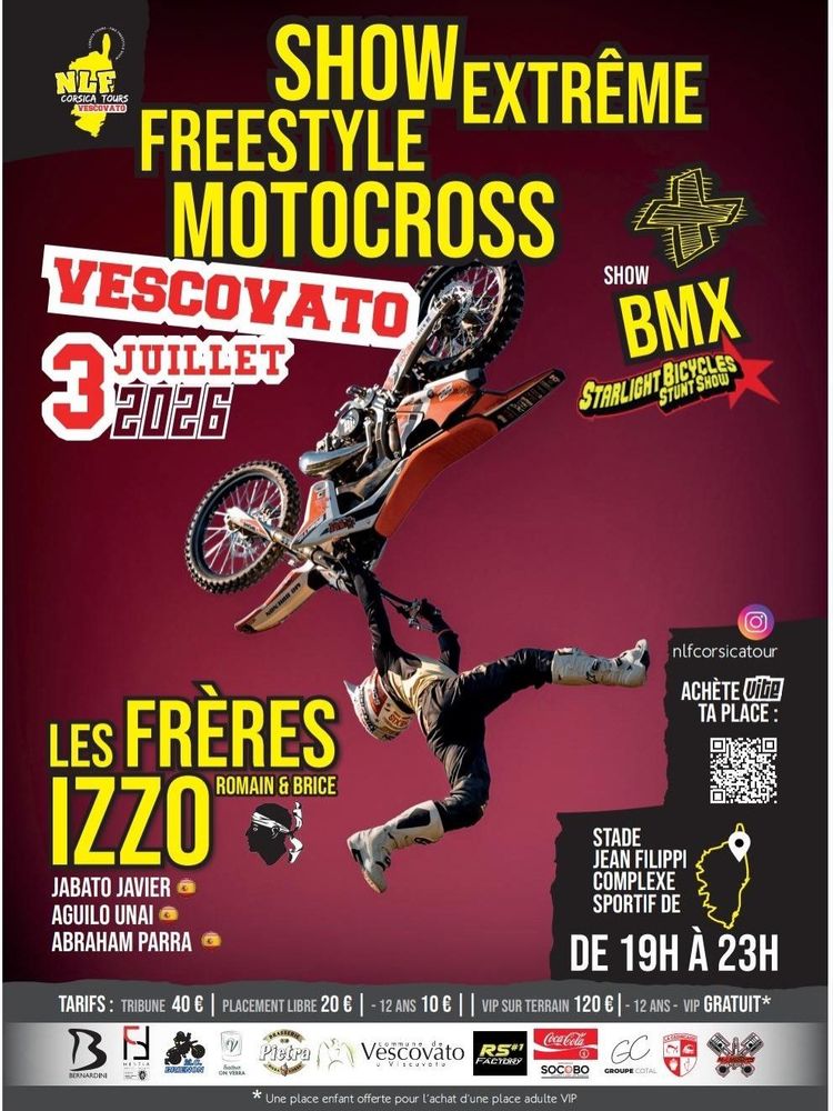 FMX Corsica Tour – Show de Freestyle Moto