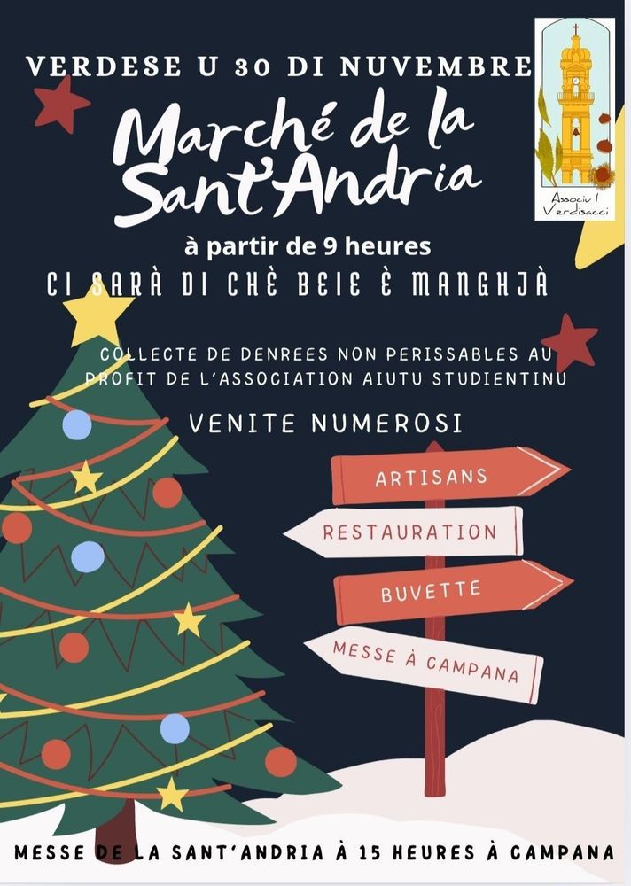 Marché de la Sant'Andria à Verdese