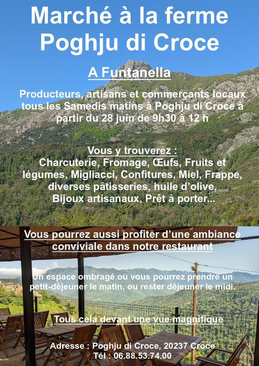 Marché des producteurs de Croce