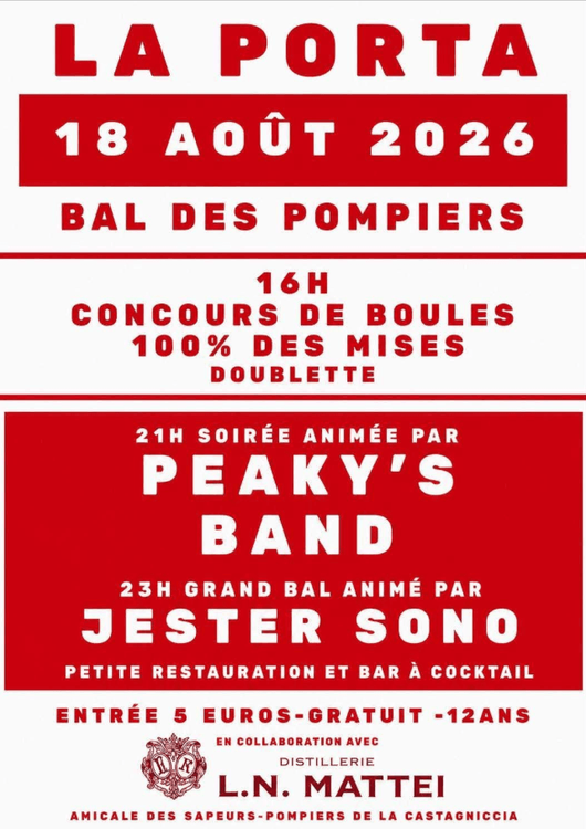 Bal des Pompiers La Porta