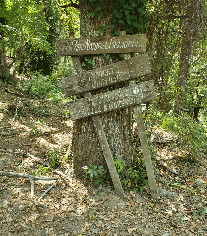 Itinéraire C : Parata, Valle d'Orezza, Tramica, Monacia d'Orezza
